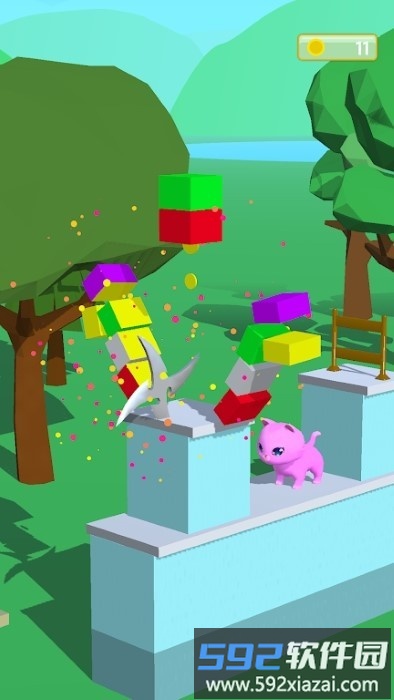 不要切片猫游戏(dont slice the cats)截图2