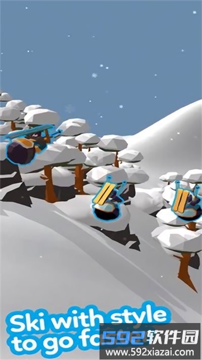 下坡好冷小游戏(downhill chill)截图3
