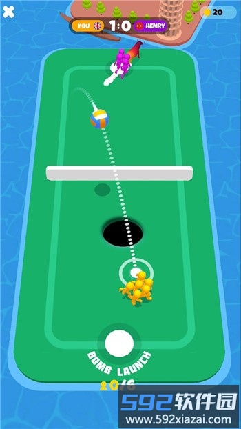 排球暴徒游戏(crowdvalley)截图2