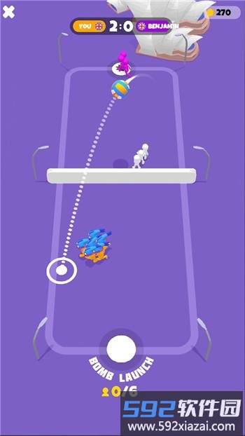 排球暴徒游戏(crowdvalley)截图3