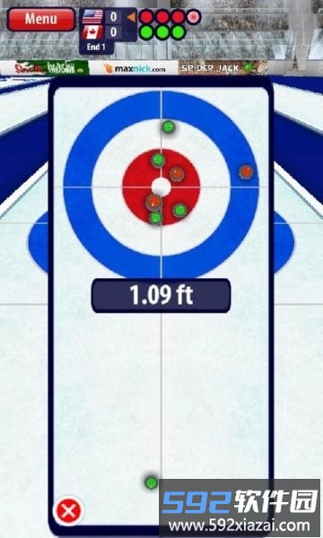 冰壶3d小游戏(curling3d)截图2