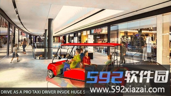 商场出租车模拟破解版截图1