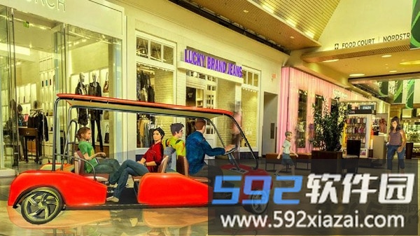 商场出租车模拟破解版截图4