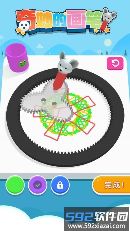 奇妙的画笔游戏