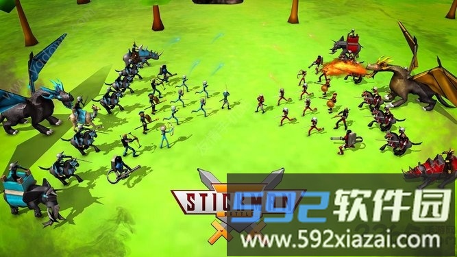 火柴人战争模拟破解版截图1