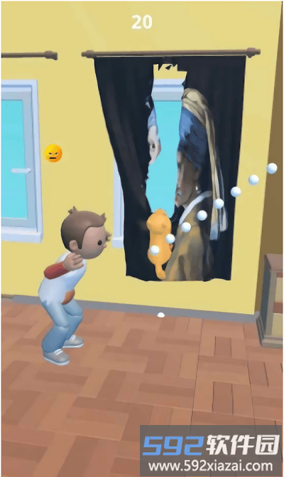 糟糕猫3d小游戏截图1