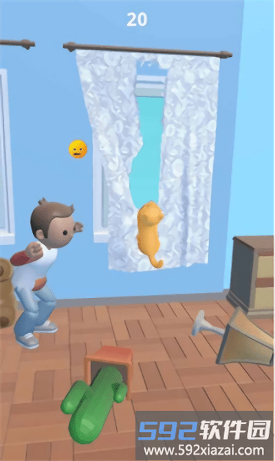 糟糕猫3d小游戏截图2