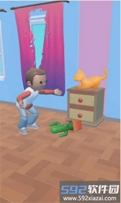 糟糕猫3d小游戏截图3