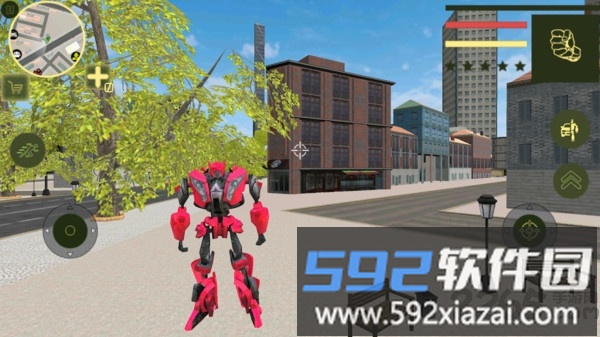 变形汽车机器人游戏截图1