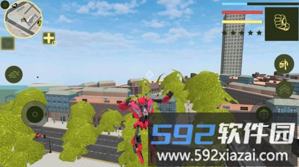 变形汽车机器人游戏截图4