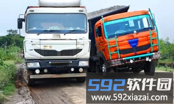 山地货车驾驶员3d手机版(heavy truck driver)截图2