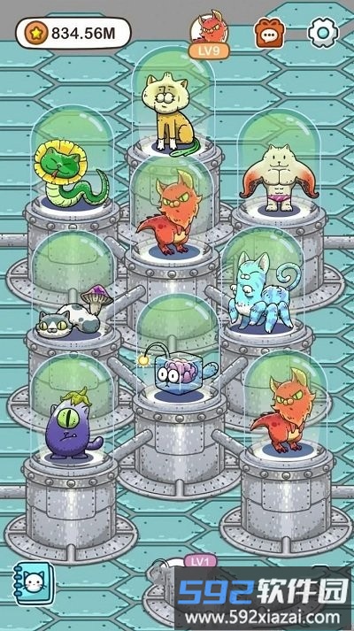 合成猫猫乐园游戏(merge cats)截图1