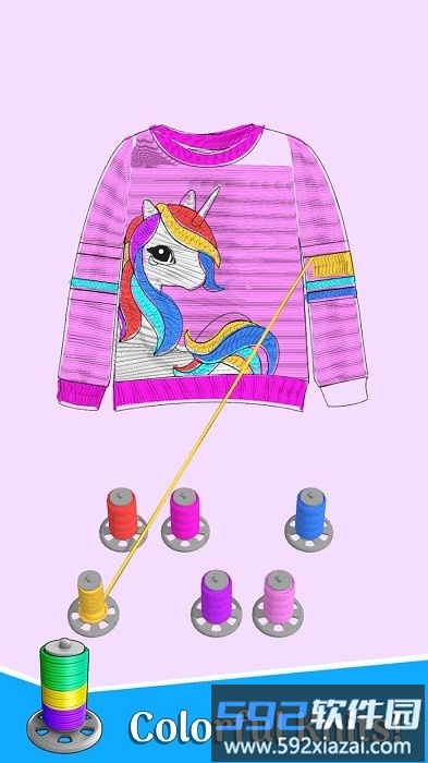 拼图主题颜色排序游戏截图3