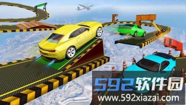 疯狂汽车驾驶不可能的坡道(crazy car drive)截图1