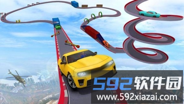 疯狂汽车驾驶不可能的坡道(crazy car drive)截图3