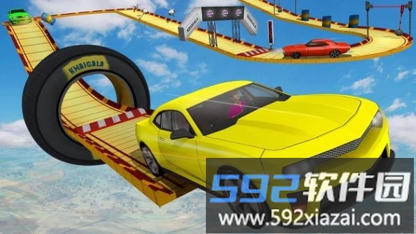 疯狂汽车驾驶不可能的坡道(crazy car drive)截图4