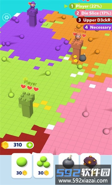 像素争夺战手机版截图3