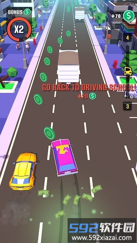 高峰时段交通匆忙游戏(peak hour)截图2