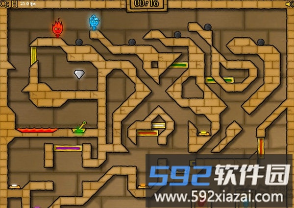 森林冰火人单人版截图1