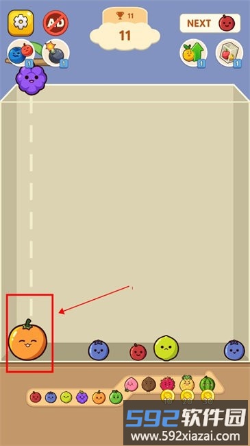 水果合并玩法规则