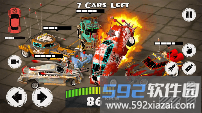 汽车爆破实机演示 汽车爆破实机画面