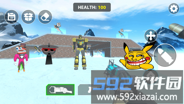 冰雪奇缘沙盒游戏截图3