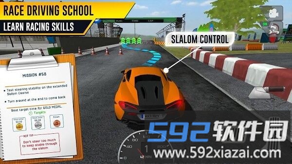 赛车驾驶执照考试最新版(Race Driving License Test)截图1