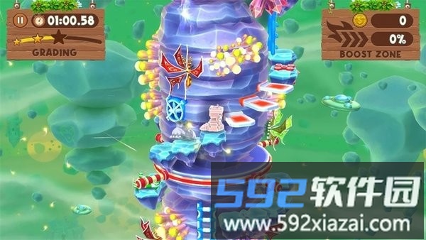 方块城堡高塔挑战游戏