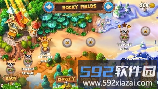 方块城堡高塔挑战游戏(blocky castle challenge)截图4