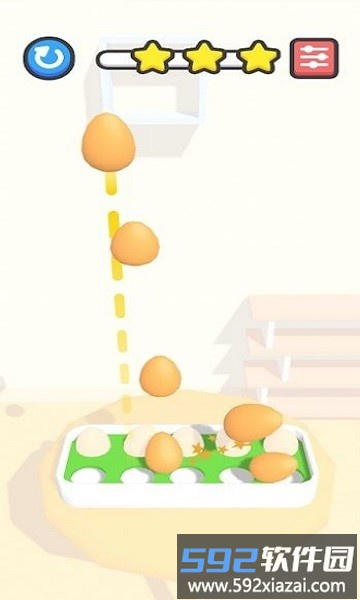 鸡蛋饼干射击小游戏(shoot and fit)截图1