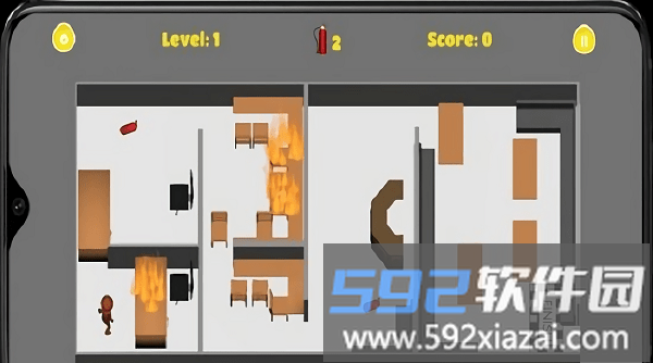 逃离火灾3d最新版截图2