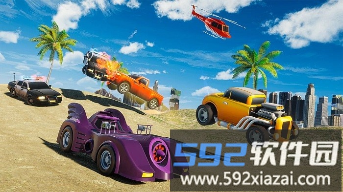 迷你汽车警察追捕游戏