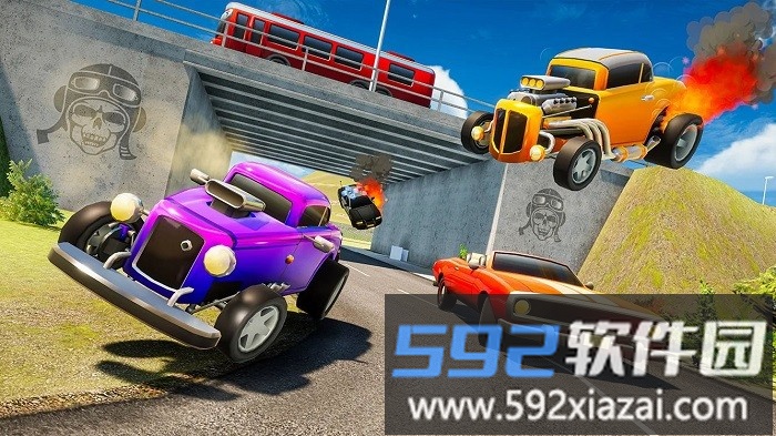 迷你汽车警察追捕游戏(mini police car chase)截图2