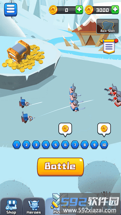 维京艺术迷你战争游戏(miniwar)截图1