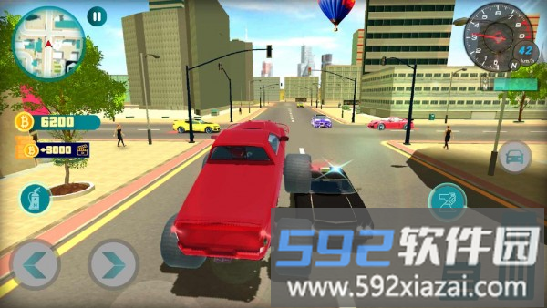 开放世界城市驾驶游戏截图1