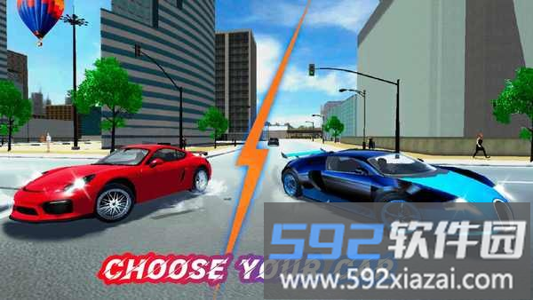 开放世界城市驾驶游戏截图3