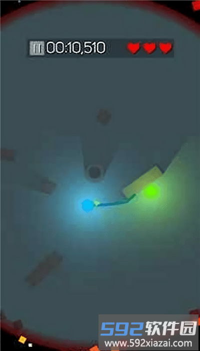 打碎绿球游戏截图2