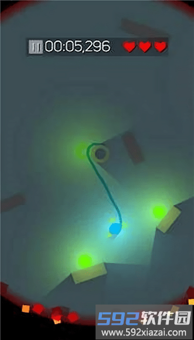 打碎绿球游戏截图3