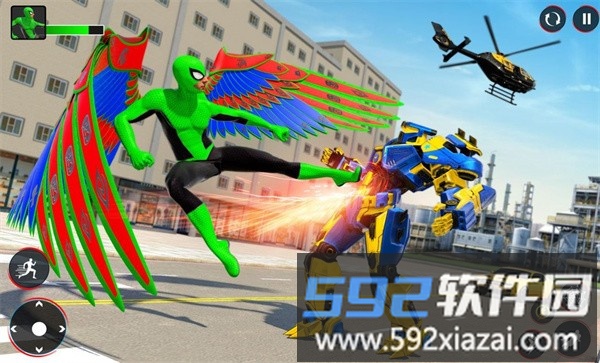 飞行机器人英雄救援手机版截图4