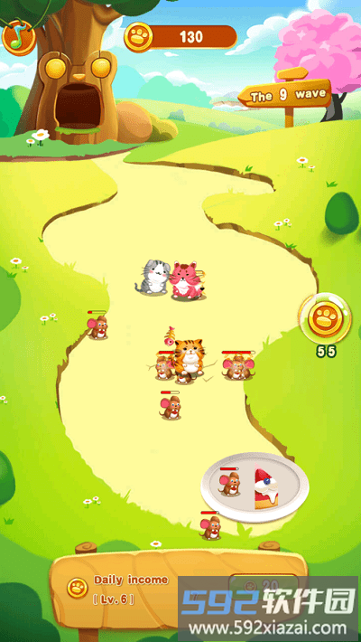 猫和老鼠蛋糕保卫战游戏截图2