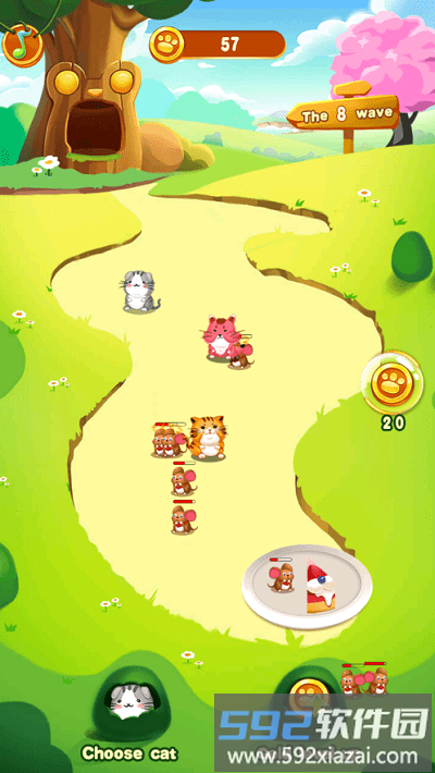 猫和老鼠蛋糕保卫战游戏截图3