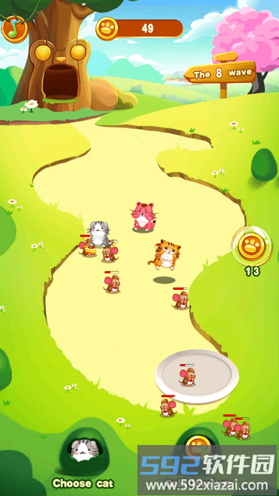 猫和老鼠蛋糕保卫战游戏截图4