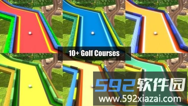 迷你卡通高尔夫手机版(mini golf cartoon forest)截图1