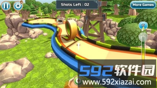迷你卡通高尔夫手机版(mini golf cartoon forest)截图2