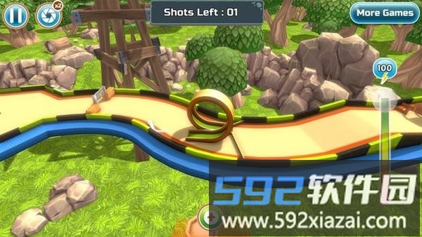 迷你卡通高尔夫手机版(mini golf cartoon forest)截图3