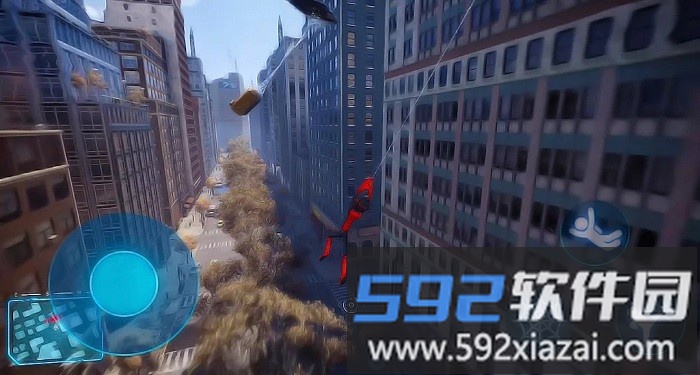 火柴蜘蛛人城市飞行游戏(flying spider stickman hero)截图3