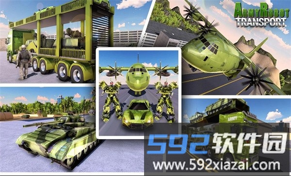 美国陆军坦克机器人手机版截图3