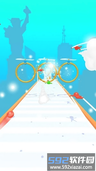 人类飞球比赛游戏(human ball race)截图1