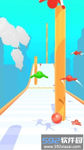 人类飞球比赛游戏(human ball race)截图2