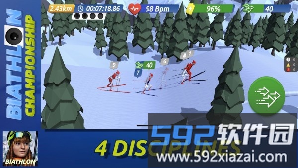 冬季两项锦标赛游戏截图3